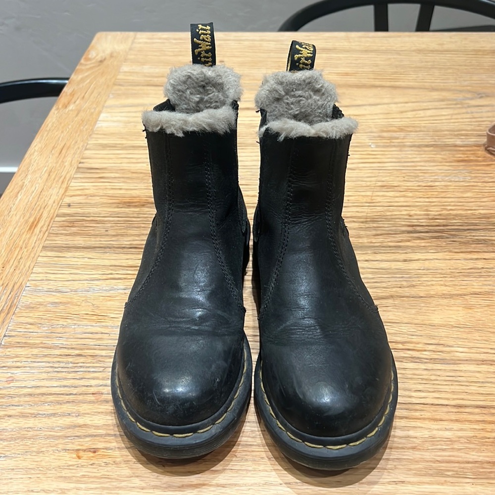 Dr Martens Shearling Boots